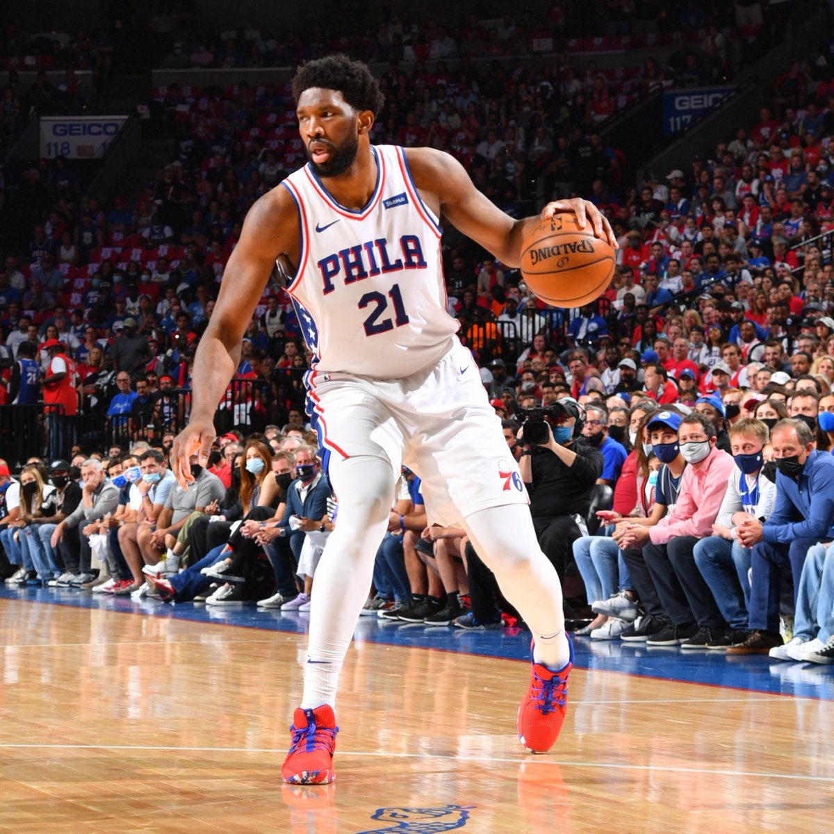 NBAFantasy's tweet photo. Embiid with an efficient start to Game 7 on TNT.

11 PTS
4/5 FG
4 REB
16.4 FPTS

@sixers lead after 1. https://t.co/F9yW4Yr7qQ