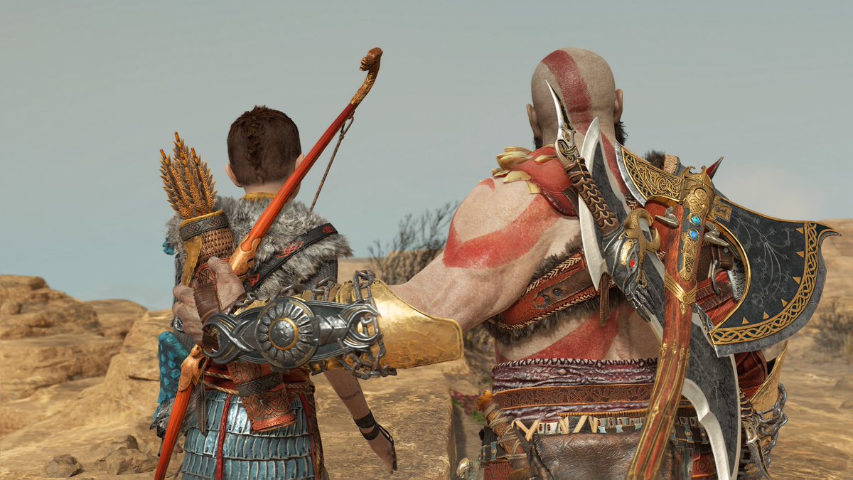 Hackeroy's tweet image. #FathersDay #GodofWar