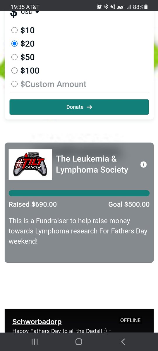 schworbadorp's tweet photo. Just got off not too long ago and someone who wished to remain anonymous decided to very kind to drop $500 to the chairty bringing the total up to $690 😭 thank you again to everyone who helped out! 😭😭 @scenciongaming #charity https://t.co/Wp1QBTK8DE