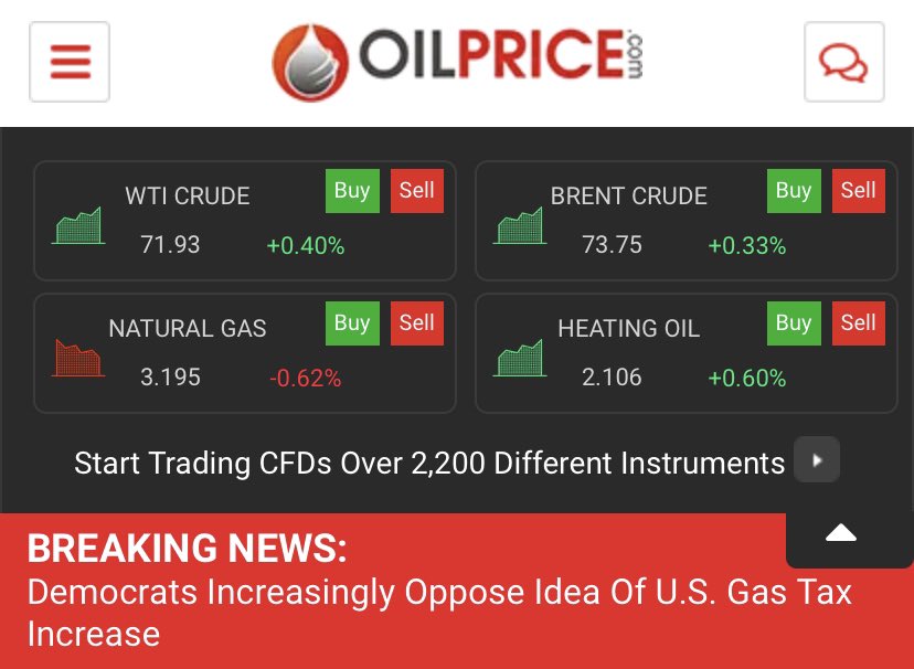 TFG870's tweet photo. WTI about to cross $72 https://t.co/ZA4eO7mFrn