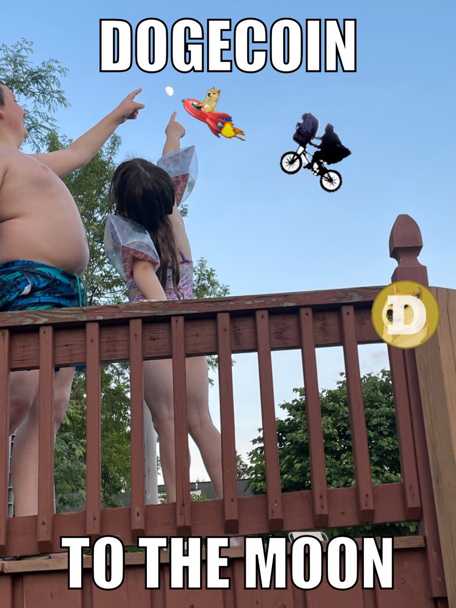 OharaChris's tweet photo. What a Father’s Day gift my kids and I saw dogecoin rocket heading for the moon, oh wait ET was right behind.  @SteveHa13879036 @WhitneyWalker33 @jimjimmiejames @AMBASSADORTOUSA @SincereDoge @Pikadogee @NerosUNDRWRLD @ninicole23 @byrone_tiggums @ETStockTrader @PsychedelicDoge https://t.co/o6dcYAdITJ