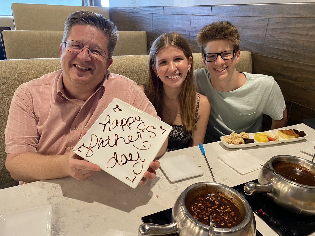 AmyGoohsHard's tweet photo. He got to sing at church. He got to eat a feast. He got to play with #BadBert. He got to take a nap. He got to watch Luca. I think Kevin Hardman had a happy Fatherβs Day. We love him (a smidgeon). β€οΈ #TherapyKitty #FathersDay2021 @KMHardman https://t.co/66WURs9n3h