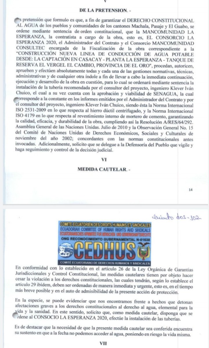 CoronelJovanny's tweet photo. ..(2) Se pretende aprobar está aberración jurídica, que establece una diferencia de costos de más o menos $7M entre la tubería con norma ANSI/AWWA (aprobada contractualmente y que sirvió de base para la Licitación Pública Internacional) y la norma ISO.

¡Corrupción a la vista! https://t.co/yQFHdezWki