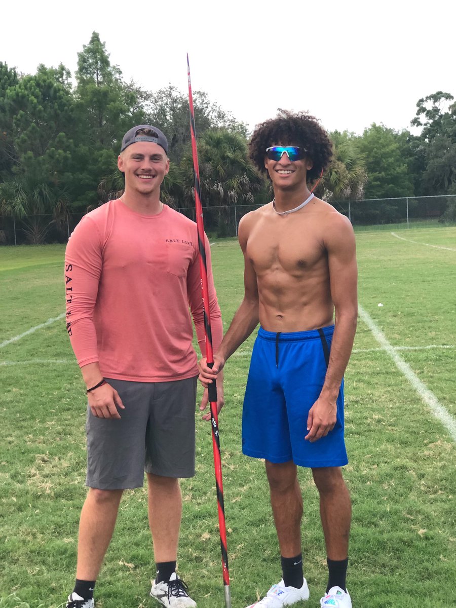 Great practice today with Illinois State Sr. Javelin thrower!