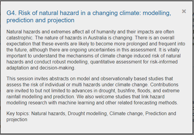 DPI_DigitalAg's tweet photo. YOU'RE INVITED!

@nswdpi's Anthony Clark and Esther Zhu are hosting a session @MODSIM2021 the 24th International Congress on Modelling and Simulation. 

Find them in Stream G https://t.co/dlTK6jumgw

Submit a full paper OR extended abstract by August 23rd https://t.co/G2iJaGLJcr https://t.co/Ccx4qw3uop