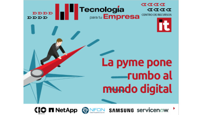 TIyEmpresa_ITDM's tweet photo. #RevistaDigital #ITUserJunio La #PYME pone rumbo al mundo digital. Con la colaboración @kionetworks @NFONCom, @SamsungEspana y @Servicenow #ITUserJunio https://t.co/QBjwvNgLie https://t.co/8QDG8iwz0p