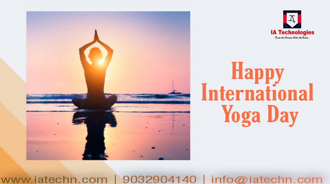 ia_technologies's tweet photo. "Yoga is not about self-improvement, it's about self-acceptance."-Happy International Yoga Day https://t.co/H9P0sgwNex