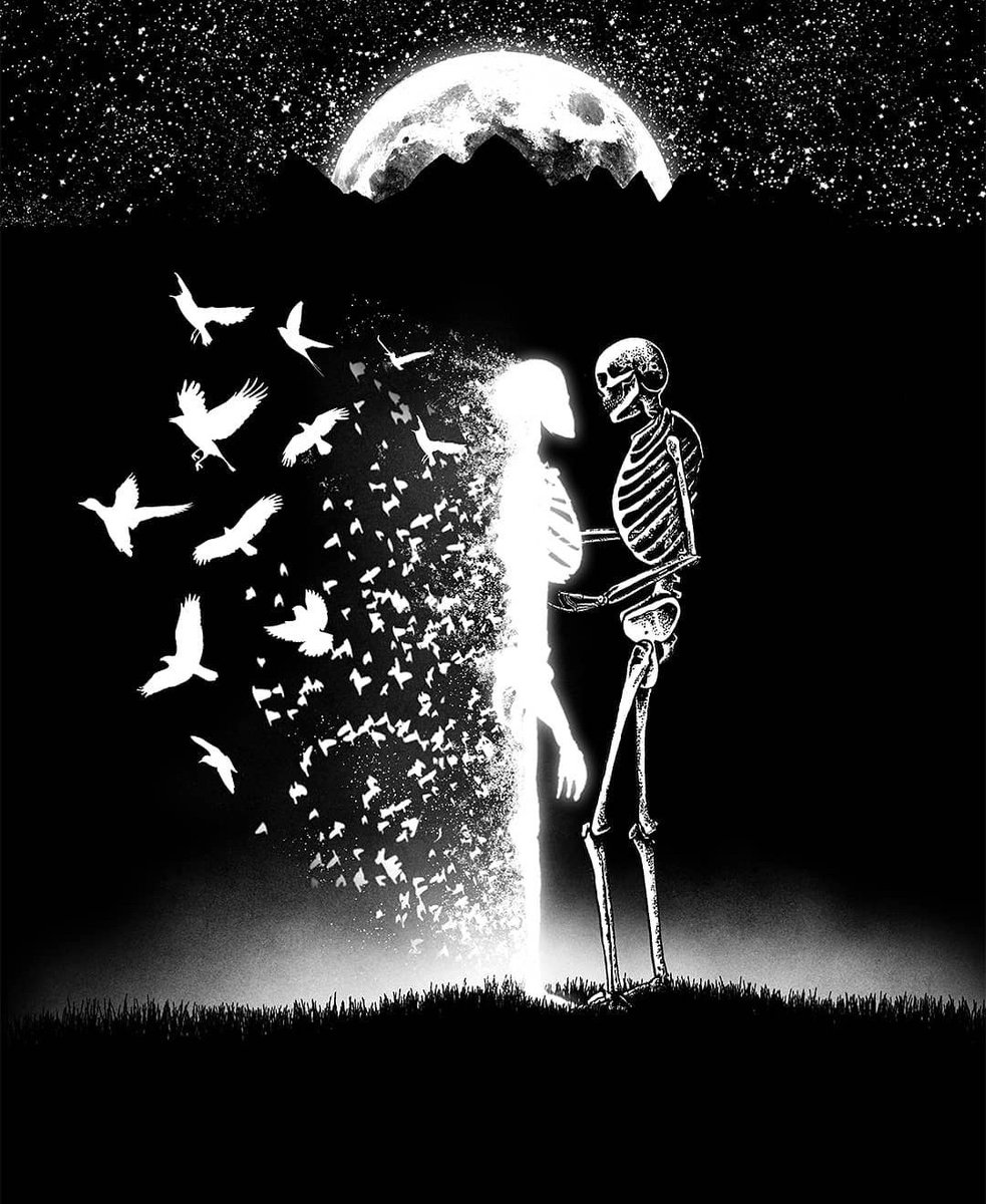 deathbyhibachi's tweet image. The Long Goodbye 

#Art by Jumo