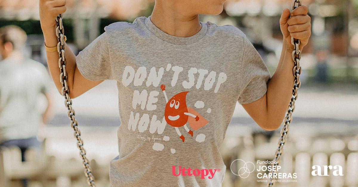 Presentem la campanya 'Don’t Stop me Now', una col·lecció inspirada en l’esperit imparable dels qui treballen en la recerca del càncer de sang 🤲

Veure la col·lecció completa 👉 d.ara.cat/dontstopmenow

<a href="/fcarreras/">fcarreras</a> <a href="/Uttopy_Es/">Uttopy</a>