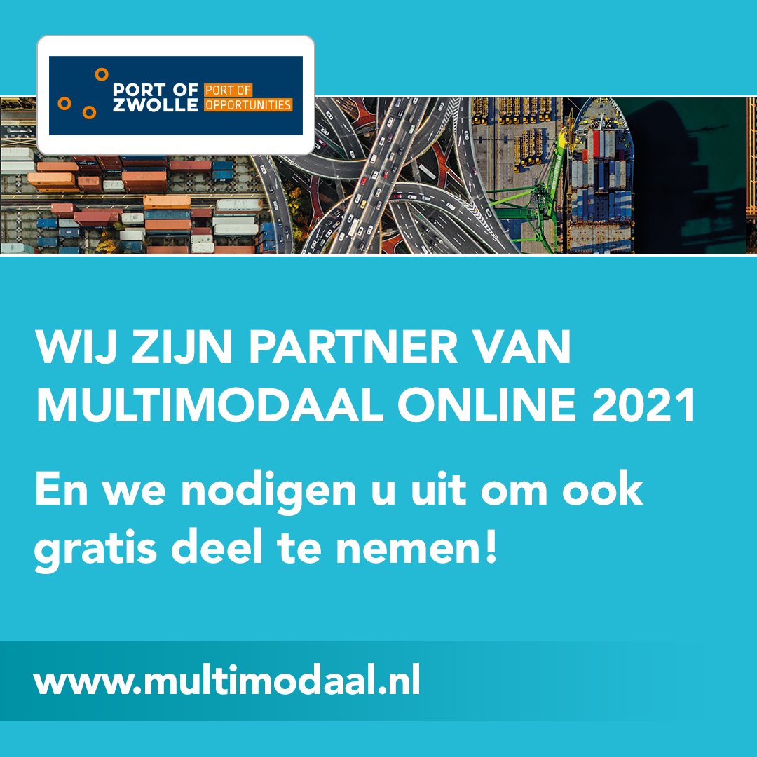 Vandaag #Multimodaal Online 2021, het evenement voor alle modaliteiten. <a href="/NTnl/">Nieuwsblad Transport</a> duikt iedere talkshow in een andere modaliteit. Woensdag 23 juni is Jeroen van den Ende tafelgast bij de #modaliteit #Binnenvaart en praat mee verduurzaming van deze modaliteit. multimodaal.nl/registreren/