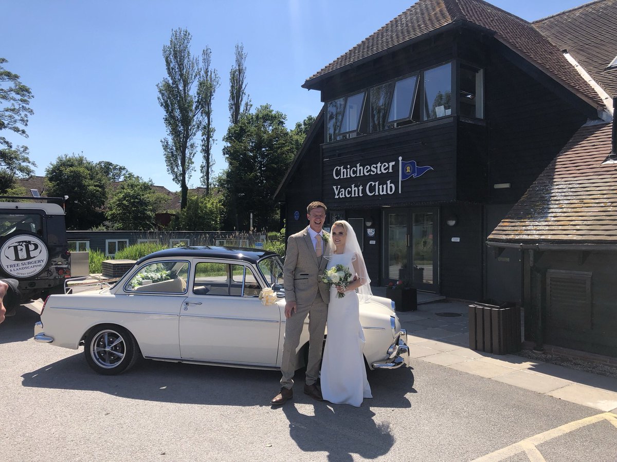 Wedding no 4 - 12th June Ozzy Ozzy Ozzy…oi oi oi 😍 <a href="/OfficeCYC/">ChichesterYachtClub</a> #weddingday #Hampshire #westsussex #wedding #Chichester