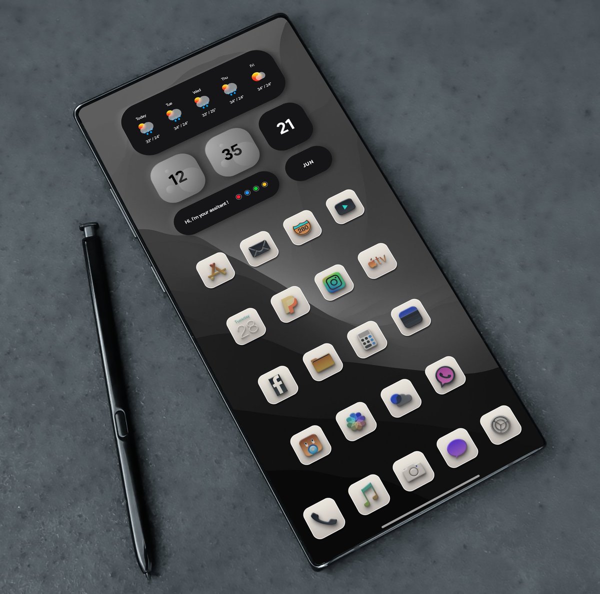 dhilip042's tweet photo. Today's HS : Invr3t theme 💖
Wall - @jianoliu
Icons - #inv3rt @SeanKly
Widget - chocolate @RajjAryaa
Template - @Marcel73390851
@inbaraju_d @ratinvirgo @shael_vaghela @PB07MANI https://t.co/lLpQ7rxUU5