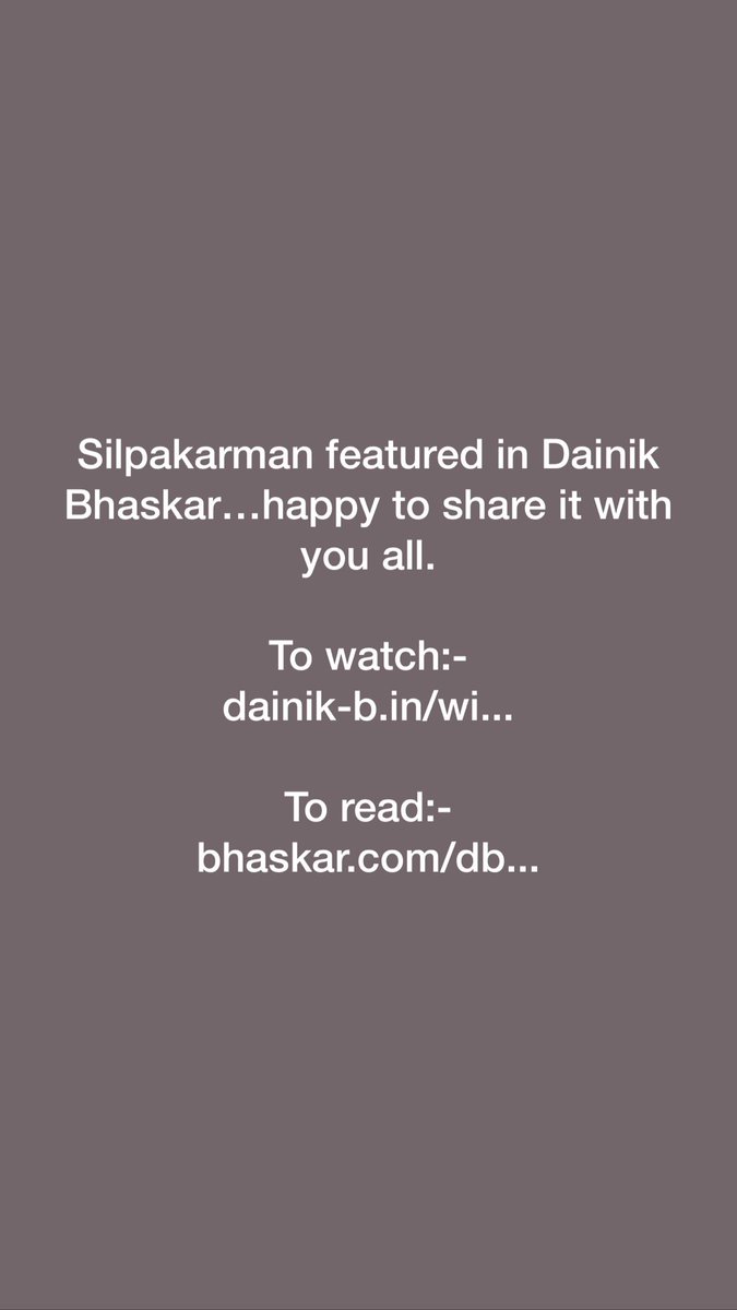 TaruShree9's tweet photo. ⁦@silpakarman⁩ https://t.co/WnLklCdIBI