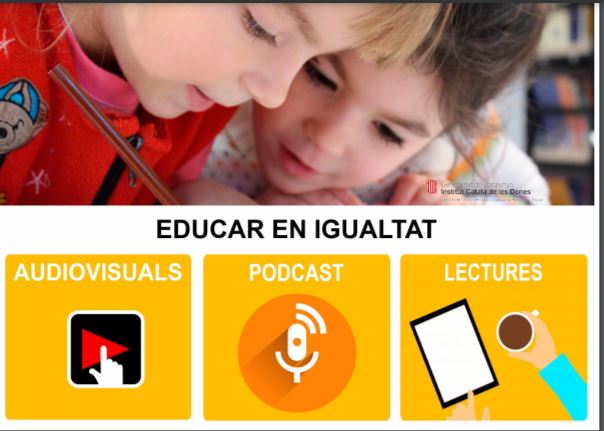 icdones's tweet photo. Avui, és el dia Internacional de l'educació no sexista, i des de l' @icdones treballem perquè l'educació esdevingui clau per aconseguir la #IgualtatEfectica.
El #CentreDocumentacióJAiR ha elaborat aquesta guia amb recursos per educar en #Igualtat
https://t.co/6Lv23JHpi4 https://t.co/MoFM9r65he