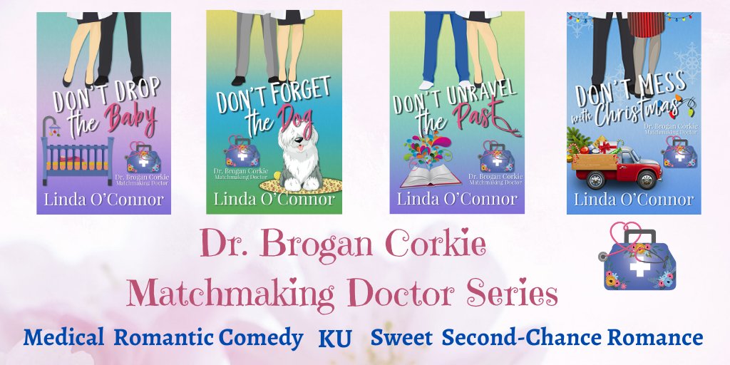 InterlockPub's tweet image. *¨*´¨✶#99cent #Romcom *¨*´¨✶ 
Dr. Brogan Corkie has “upgraded” her M.D. from medical doctor to matchmaking doctor!
DON’T FORGET THE DOG &amp;amp; DON’T DROP THE BABY
Matchmaking at its funniest!
amazon.com/ebook/dp/B086R…
#sweet #medical #KU
