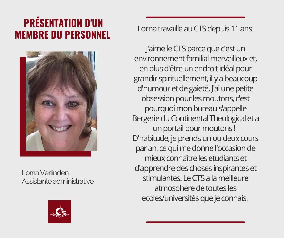 CTSEurope's tweet photo. Introduction of a Faculty and Staff!

Présentation d'un membre du personnel! https://t.co/tMBIe8RtDg