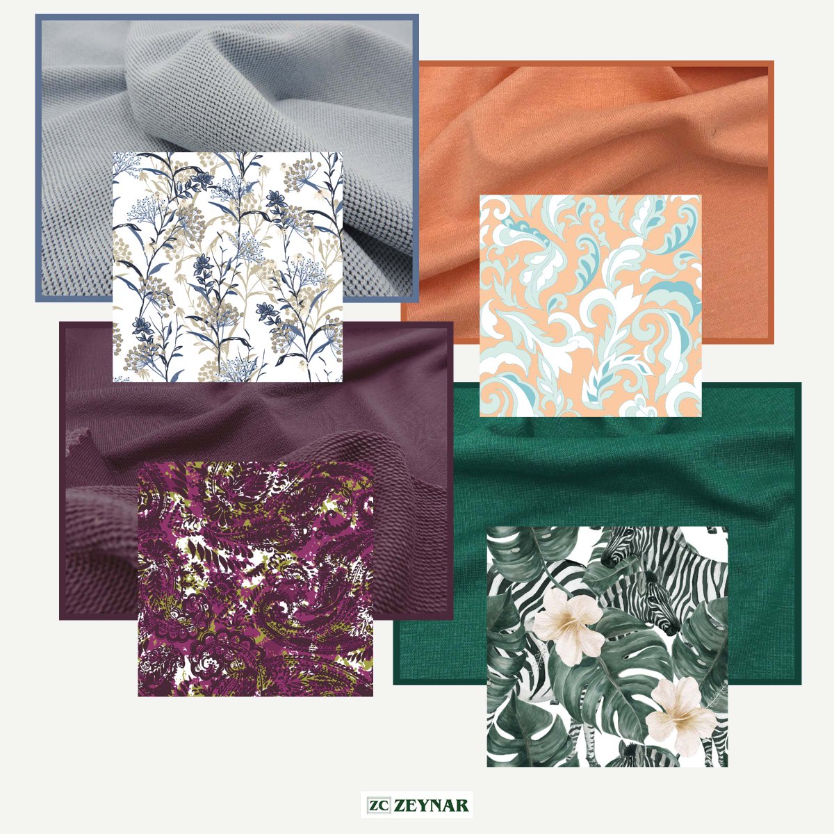 ZeynarTekstil's tweet image. Performance Days Colour Trends, Dynamic Beauty, winter22/23
Baselayer, Lifestyle fabrics with combination of cotton, recycled PES, tencel fabrics.
#performancedays #performancedaysloop #theloop #sustainablefabrics #naturalfibres #digitalsourcing