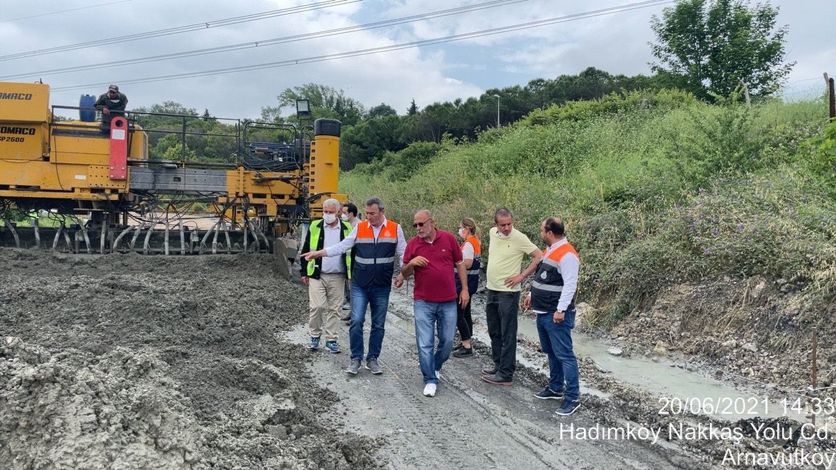 Beykoz, Silivri, Beylikdüzü, Hadımköy, Başakşehir ve Alibeyköyü'nde devam eden Yol Bakım çalışmalarımızı Teknik Ekibimizle yerinde inceliyoruz.