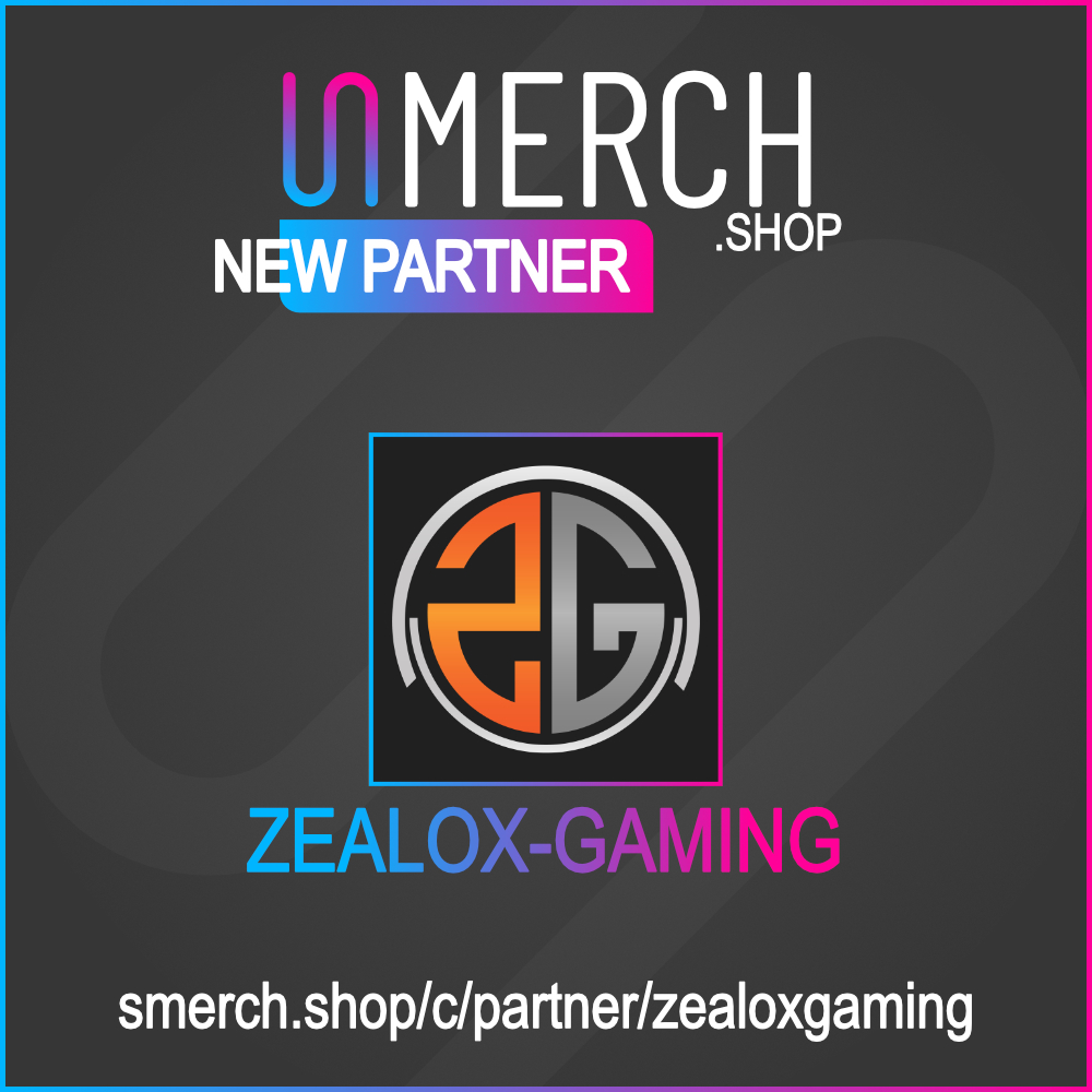 Aufgepasst ihr Fans von <a href="/ZealoxGaming/">Zealox Gaming</a>, denn jetzt gibt es über SMERCH die Freizeitkollektion auf die ihr alle gewartet habt.

smerch.shop/c/partner/zeal…

#SMERCH #merch #shop