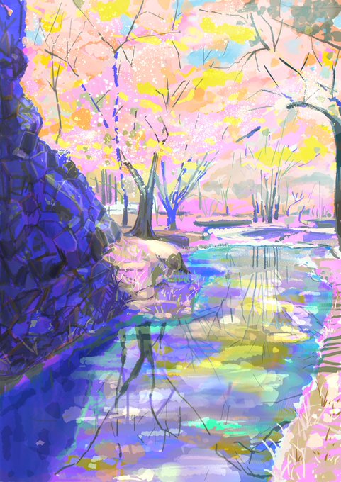 風景画 高画質 のtwitterイラスト検索結果 古い順