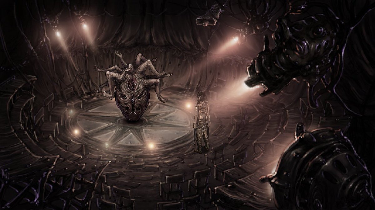 Dualnames's tweet photo. Strangeland is a psychological horror game that contains nightmare fuel level of artwork and imagery.

You should play Strangeland:
📞If you're strange.
📞Faces come out of the rain.
📞No one remembers your name.
📞When you're a stranger.

https://t.co/rdqirq9d6b https://t.co/klEZ0Q5lJn