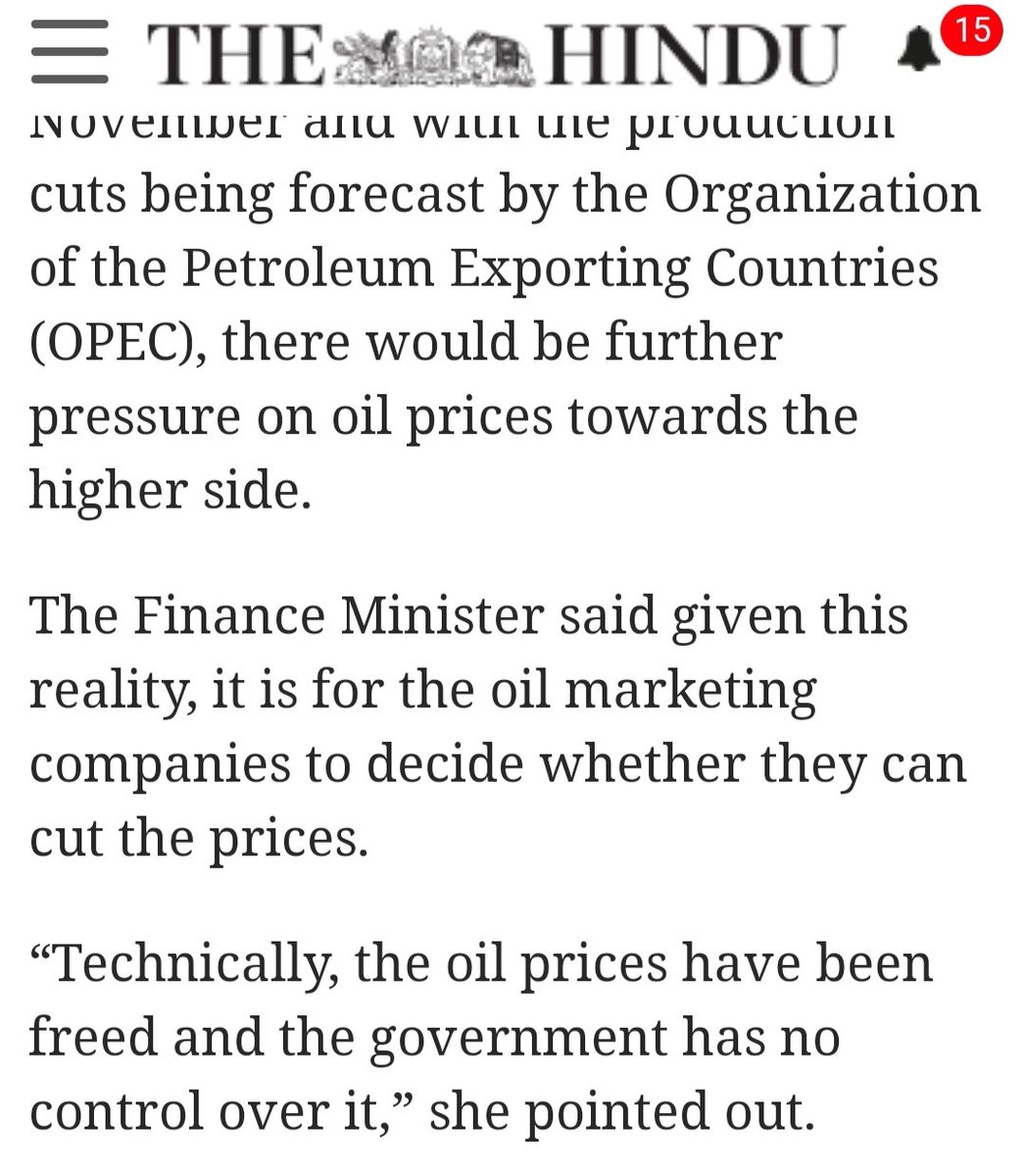 deepak193singh's tweet photo. And our finance minister says that government has no role in #FuelPriceHike
#Elections can only stop this hike https://t.co/SXIvgtJdwj