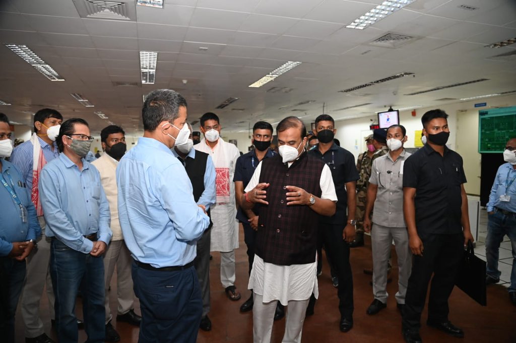 PradanBaruah's tweet photo. Reviewed along with HCM @himantabiswa at admin. building #BCPL, Dibrugarh on #productionstrategies, #marketing and #financial issues.
BCPL (#BrahmaputraCracker and #PolymerLimited) at Lepetkata is a product of Assam Accord'85.
We look forward for more possibilities with BCPL.
1/2 https://t.co/q91cSQrz51