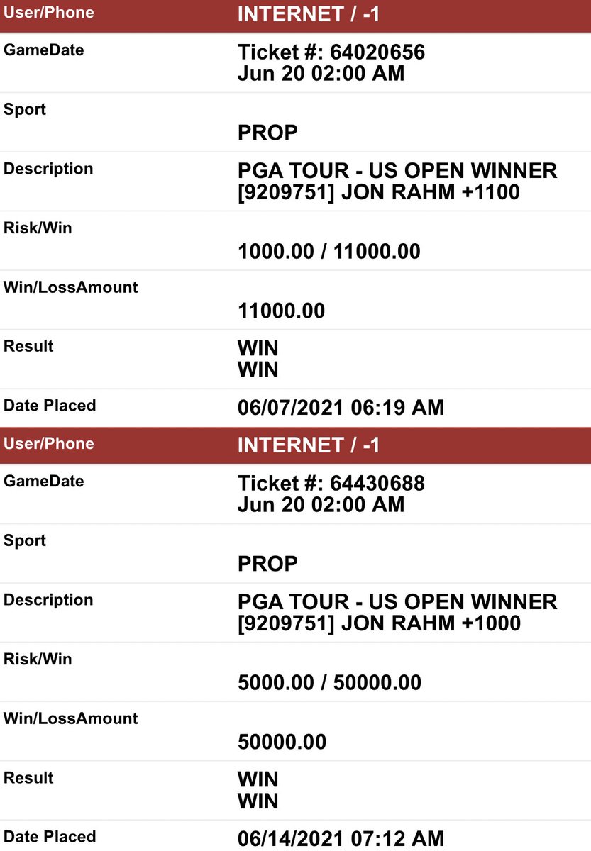 TheRightSideLLC's tweet image. JON RAHM +1000💰
