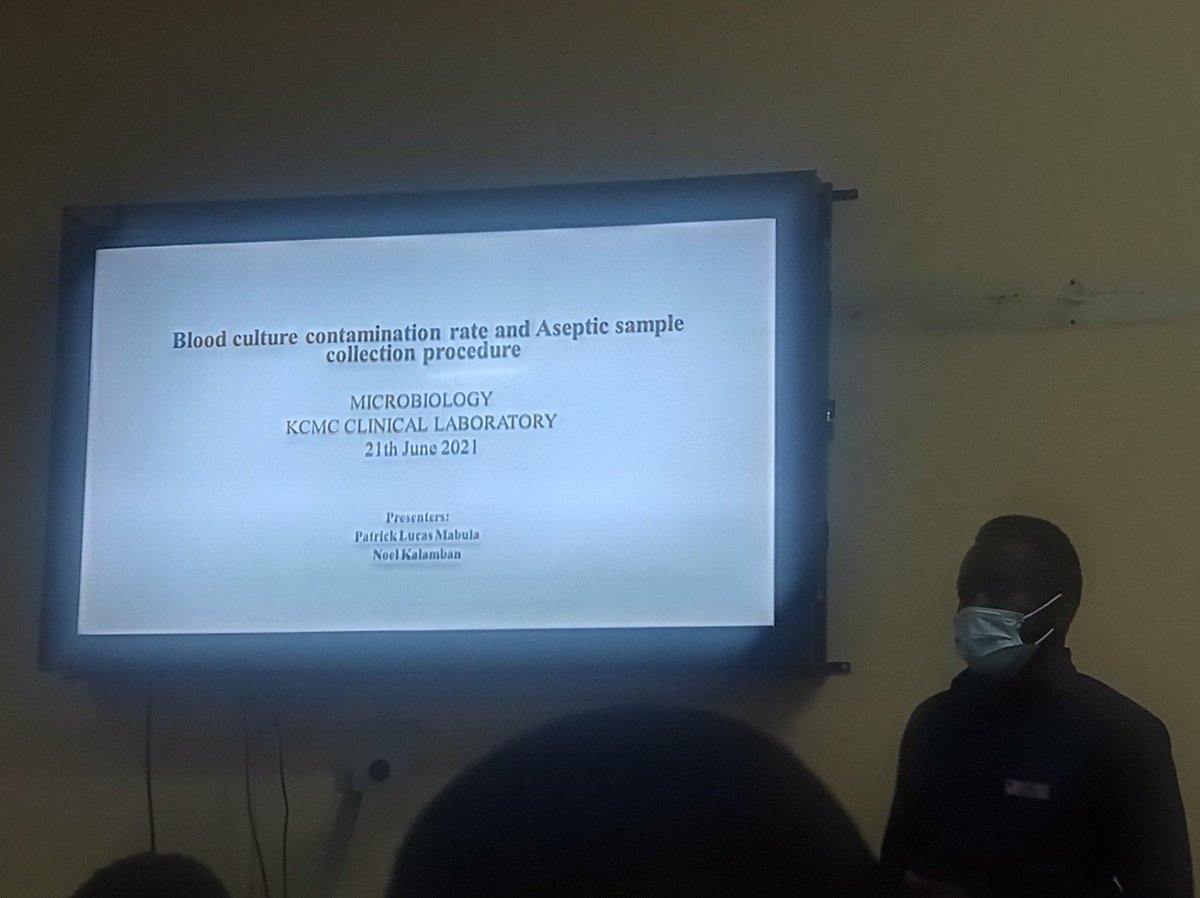MedicineKCMC's tweet photo. #QualityImprovement | LAB MEET DOCTORS 

✅Special presentation from experts from laboratory to Internal Medicine on Blood culture contamination and Aseptic Sample Collection.

✍️ Aseptic Sample Collection Matters✅ https://t.co/uqD7wJWjyO