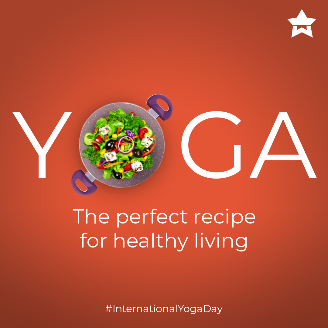 wonderchef's tweet photo. This International Yoga Day, make a start with yoga and healthy cooking for healthy living!๐
#Internationalyogaday #Internationalyogaday2021 #healthycooking #healthyliving #health #fitness #wellbeing #cookwithwonderchef #wondercheflife https://t.co/Njq7xZMjn9