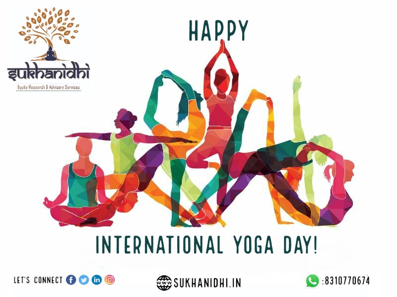 Yoga for Health, Equities for Wealth! 

The key is to strike balance between both to create wealth and well-being over the long-term. #Sukhanidhi🧘‍♂️🧘‍♀️

#InternationalDayOfYoga @smallcaseHQ #YogaDay #EqutiesForWealth #YogaForWellBeing #YogaForHealth #YogaDay2021