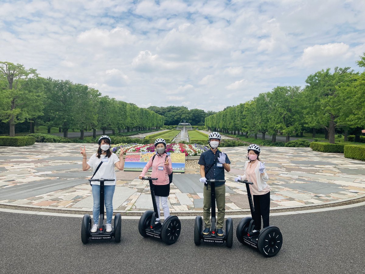 昭和記念公園セグウェイツアー Stinshowa Twitter