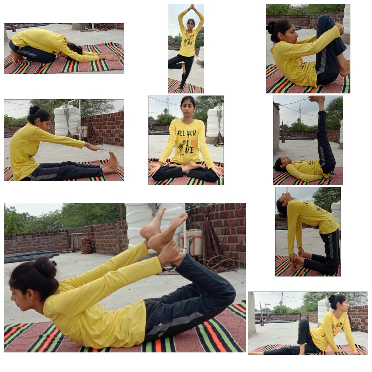 Team21R's tweet photo. Yoga Day 2021. Cadet Nitu Choudhary of Govt Girls H S School, Sailana, 21 MP Bn NCC, Ratlam
#NCCforYoga 
@Patriotofnatio 
@NccDteMPCG 
@HQ_DG_NCC_ 
@drajaykumar_ias https://t.co/qm24oMsrXM