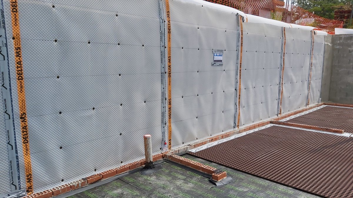 Structural #waterproofing job in #Hampshire using <a href="/DeltaMembranes/">DELTA MEMBRANES - Structural Waterproofing</a> which is due to be completed this week

#experts since 1972