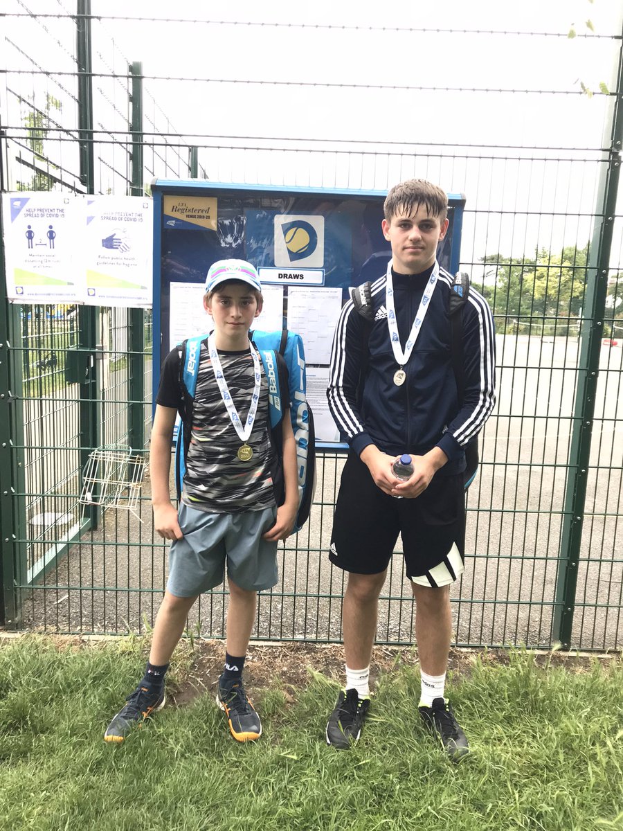 LTA County Tour 14U boys at <a href="/dundonaldtennis/">Dundonald Rec Tennis</a> - Congratulations to Michael Cooke (Winner) and Christian Rowbotham (Runner Up) <a href="/Dundonald_Park/">Friends of Dundonald</a>