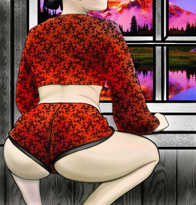 Did this the other day on procreate #art #digitalart #waifu #booty https://t.co/SU39OW7Eq8<a href="/tag/art"class="tags">#art</a><a href="/tag/digitalart"class="tags">#digitalart</a><a href="/tag/booty"class="tags"><span>#booty</span></a><a href="/tag/waifu"class="tags"><span>#waifu</span></a>