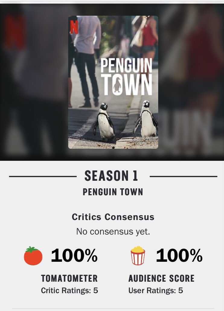 Thanks to everyone who worked so hard on #PenguinTown, and to <a href="/netflix/">Netflix</a> for giving it a home! And thank YOU guys for watching it, and for all your amazing feedback. Seriously, thank you!!! 🐧🐧🐧