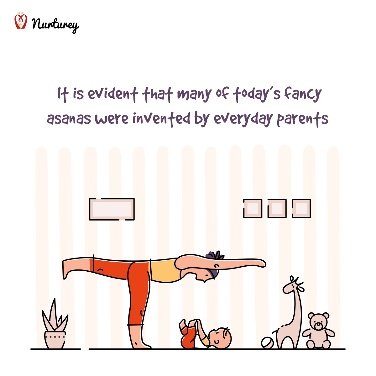 follownurturey's tweet photo. Well, for parents it's yoga every day.
For everybody else, have a great yoga day today :)
#nurturey #yogaday #InternationalYogaDay2021 #yoga #fitness #meditation #love #yogainspiration #yogalife #yogaeverydamnday #PinkBook #MomLife #DadLife #Family #DPCHR #PCHR https://t.co/XnRACLlEV1