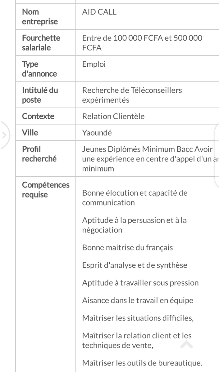 BassaSucre's tweet photo. #JobAlert237
#TeleConseiller
#ProgrammeurWeb https://t.co/7umUgfU8WT