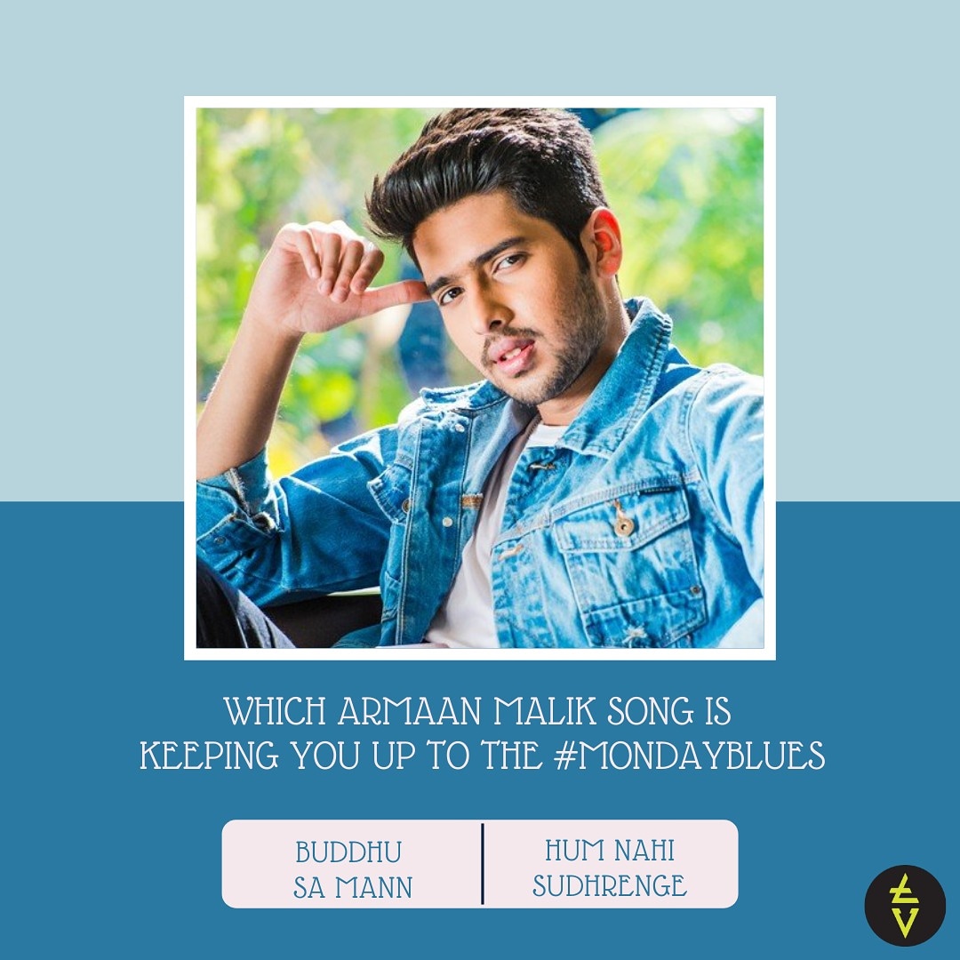 Which is your favourite of these all-time fun songs by @ArmaanMalik22 ? 😃🎧

Tag an #ArmaanMalik fan who needs to see this 😍⏸️

#TribeVibeAsks #TribeVibeGames #TribeVibeLive #TribeVibe #ArmaanMalikSongs #ArmaaliansArmy #Armaalian #BuddhuSaMann #HumNahiSudhrenge #MondayBlues