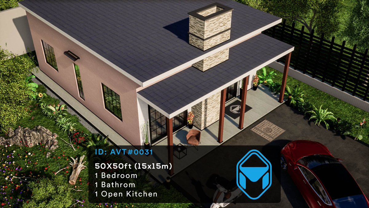 avrateq's tweet photo. 1 bedroom, 1 bathroom, 1 open kitchen.

ID:AVT#0031 https://t.co/VG4tafHvZh