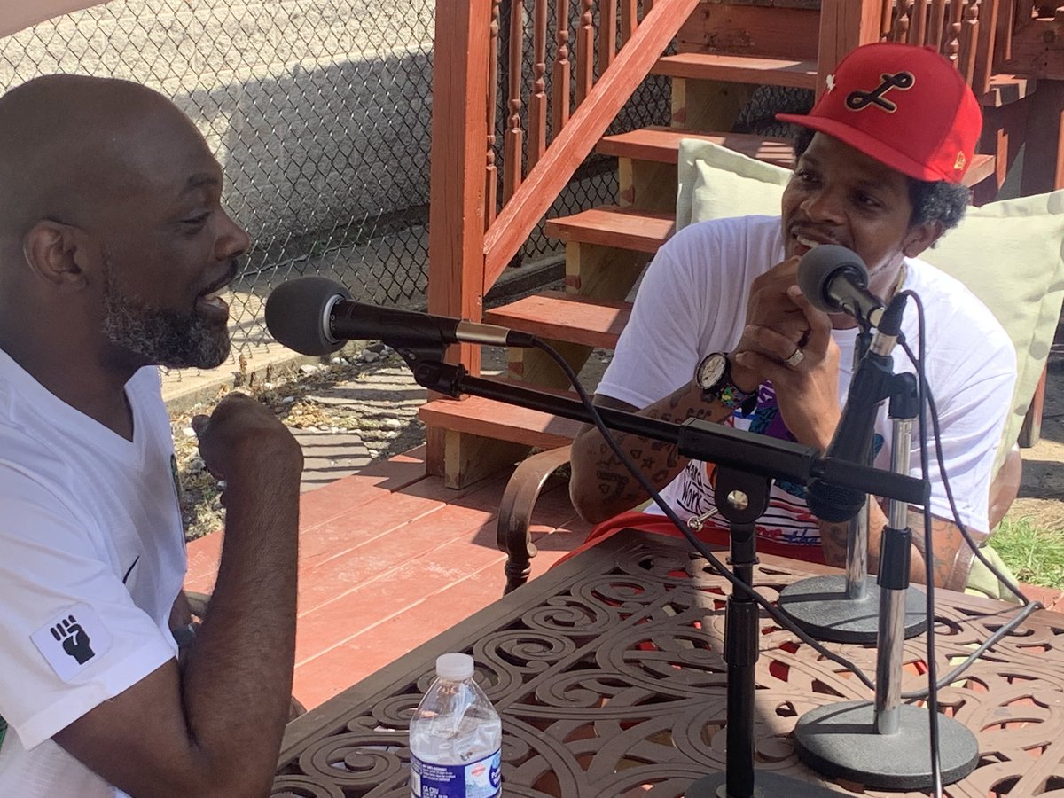 I had the pleasure of speaking with @VicSpencer , pretty dope conversation, video coming soon.  #JuneTeenth2021 #FathersDay2021 #BlackMusicMonth #weekend #Chicago #southside #hiphopartist #hiphopculture #MidWest #blackmen #workethic #blackfathersmatter #BlackFatherhood