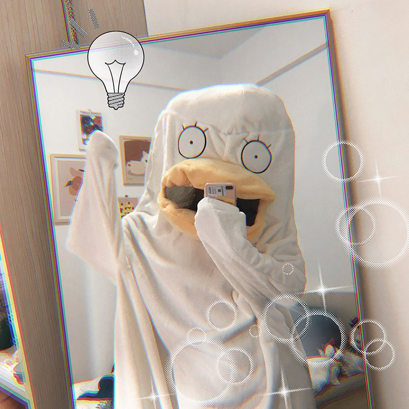 cosplay_so's tweet photo. 銀魂　エリザべス風　パジャマ
＃銀魂　＃エリザべス風　#ハロウィン 
リンク：https://t.co/z1buVH2Dkv https://t.co/Gs9p8eojSn