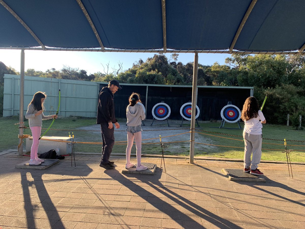 emmc89's tweet photo. Group 8 - Archery - Aiming for a good win, to make a dessert pizza! Bullseye @AitkenCreekPS Anglesea 5/6 Camp 2021 https://t.co/IDRxZClMvF