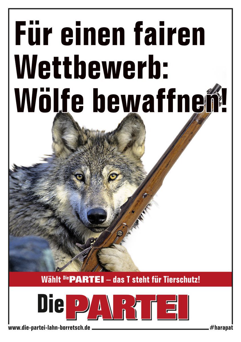 Bis einer weint.
@PARTEI_LDK