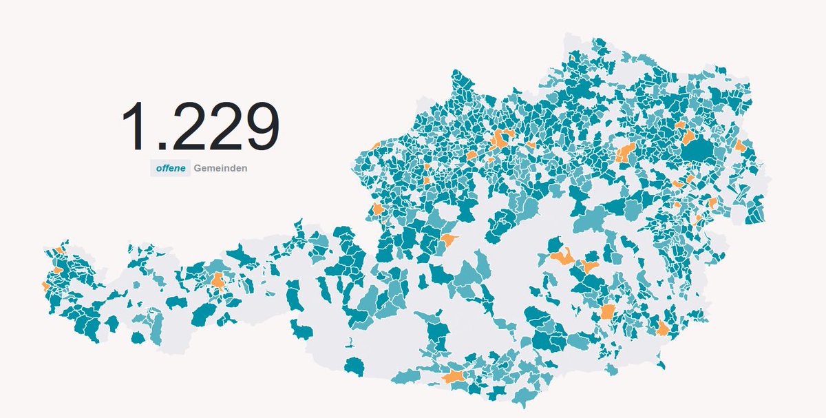 KDZ_Austria's tweet photo. Mittlerweile stehen die #Gemeindefinanzen von 1229 österreichischen Städten und Gemeinden auf der #Transparenzplattform #offenerhaushalt.at zur Verfügung. Im Juni konnten 9 neue Gemeinden zur Veröffentlichung gewonnen werden. Danke dafür! Mehr auf https://t.co/M56JMcaQMI https://t.co/HqdE3jl9Wj