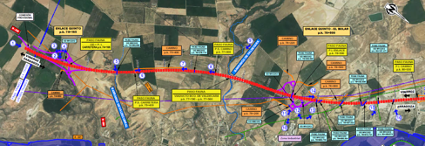 IntecsaInarsa's tweet photo. Nuevo contrato para #IntecsaInarsa. Se trata de la redacción del proyecto de trazado y construcción del tramo Quinto-Fuentes de Ebro de la autovía A-68 por 1,25 millones de euros, con una longitud aproximada de 15 kilómetros #Aragon #infraestructuras https://t.co/b2m7vUUQiD https://t.co/FlqGGVRAt0