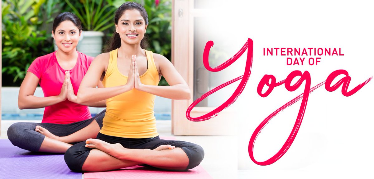 GenMedicare's tweet photo. 🎉International Yoga Day Is Celebrated 🎉Every Year On June 21. The UN General Assembly in 2014 overwhelmingly adopted a draft resolution, declaring June 21 as International Yoga Day
🧘@GenMedicare 🧘
#InternationalDayOfYoga  #YogaDay #YogaDay2021 #YogaForWellness #yogapractice https://t.co/83msZwnRJA