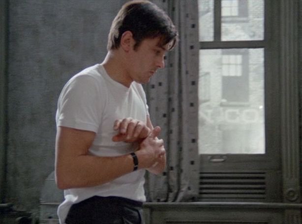 TailorAndBarber's tweet image. If Alain Delon can wear an undershirt, you can too. #StopTheSweat