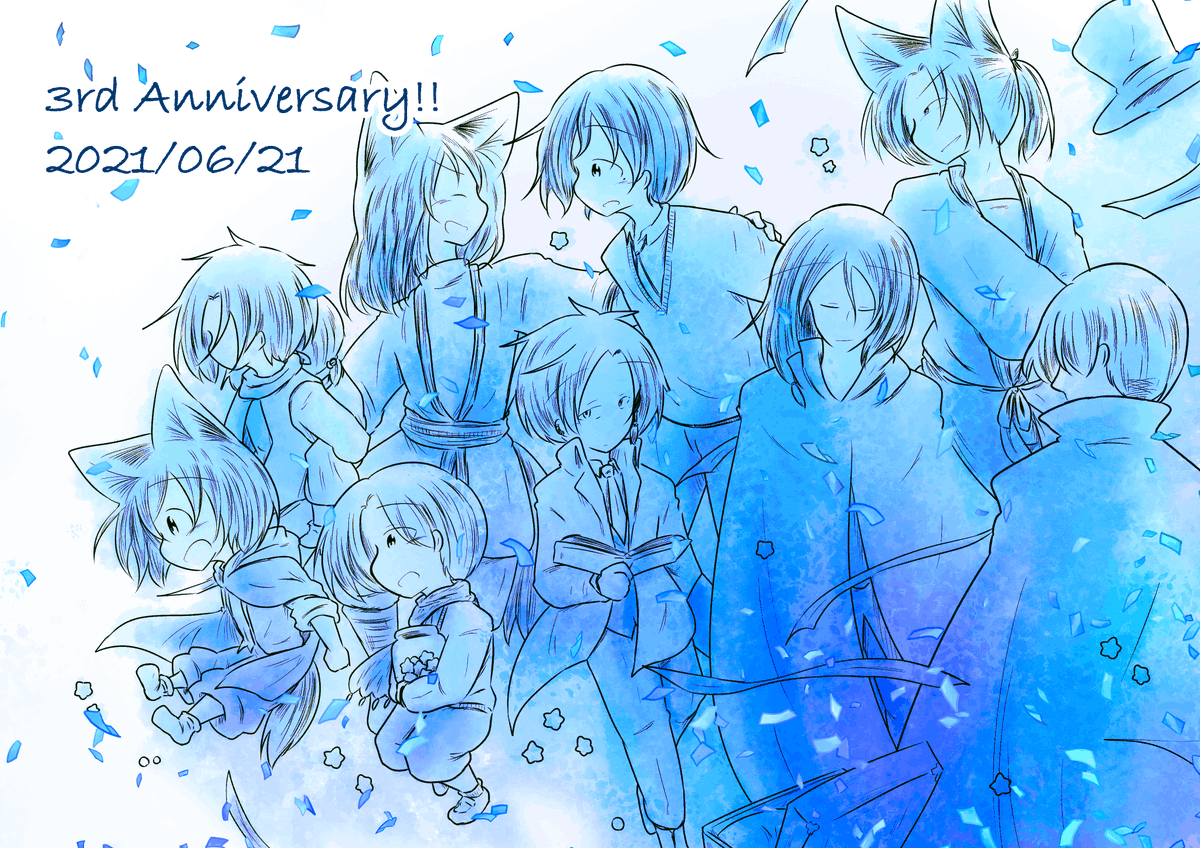 ayukawa_uowo's tweet photo. 創作漫画「いつか僕らが死ぬ前に」公開3周年を迎えました！
ありがとうございますー！！
これからもよろしくお願いします！ https://t.co/ZwgHFdXYY7